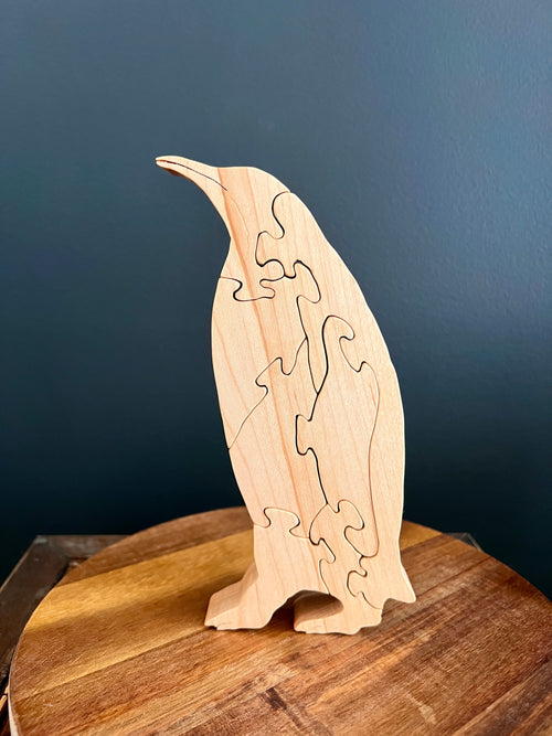 Casse-tête 3D, puzzle le pingouin