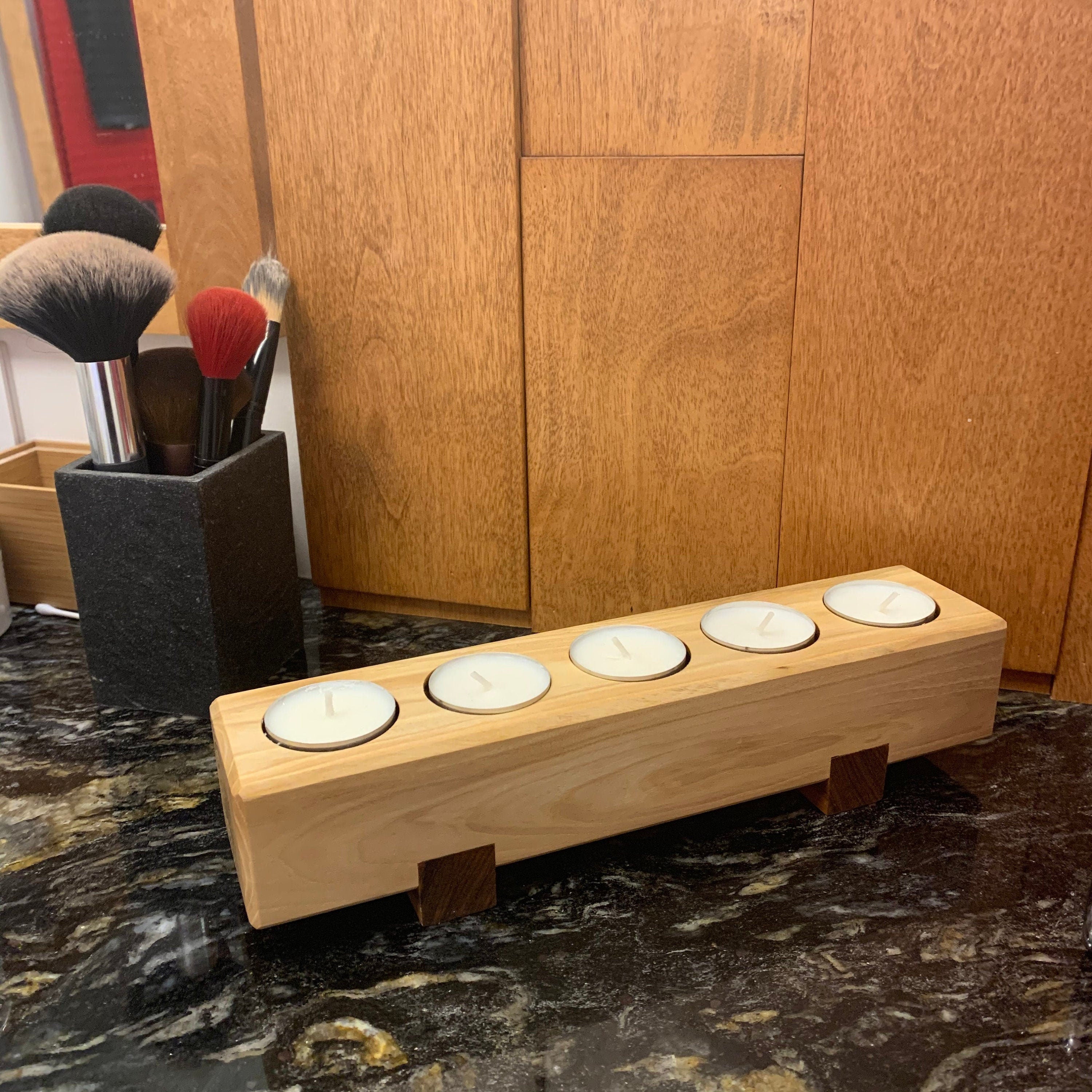 Driftwood chandelier/Candle holder/Lantern holder/Candle centerpiece/Driftwood lamp/Driftwood art/Wooden lantern/Art Deco lamp