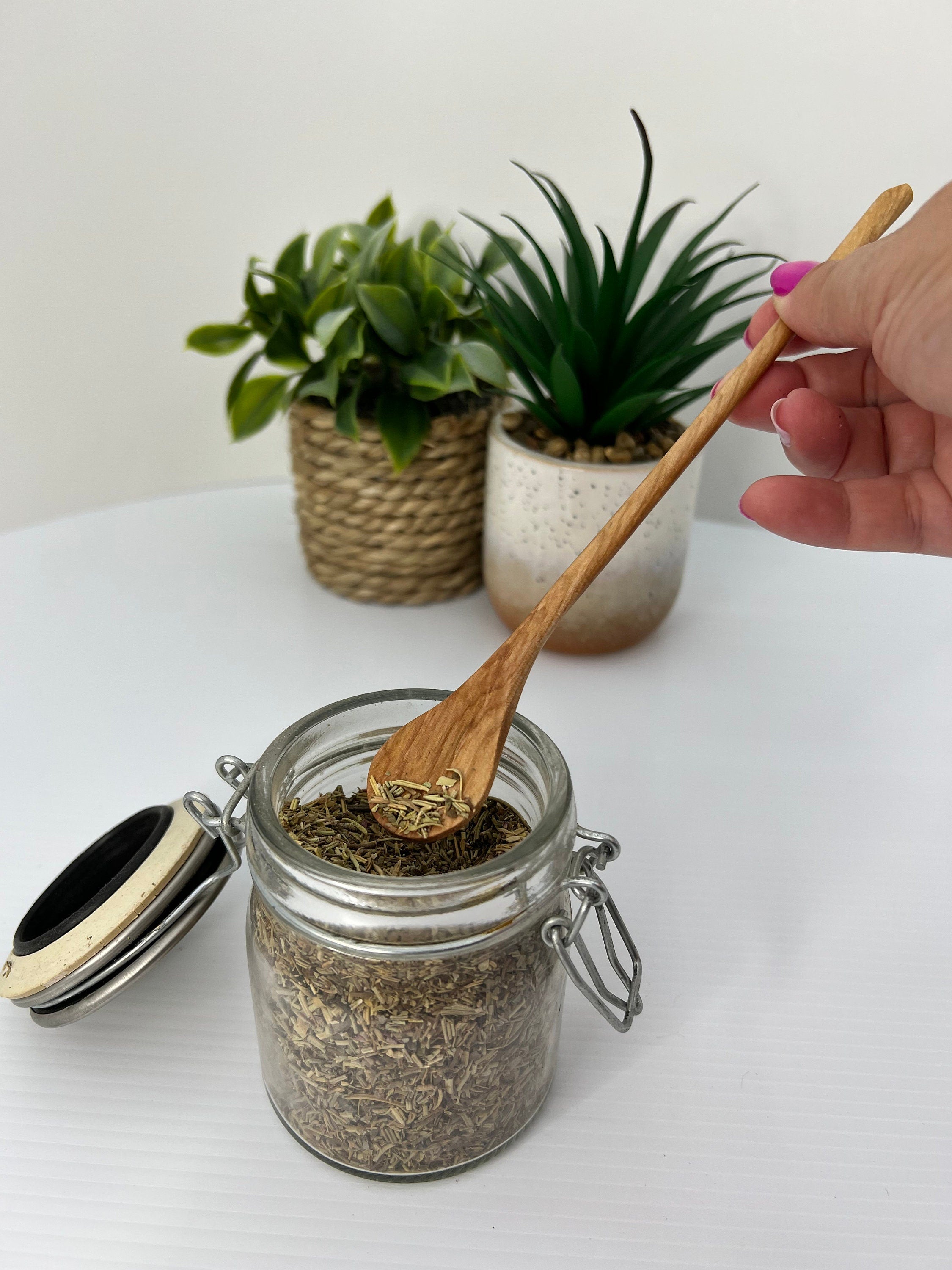 Wooden spatula, novelty spatula, small wooden spatula, recycled wood spatula, spice spatula, coffee spatula