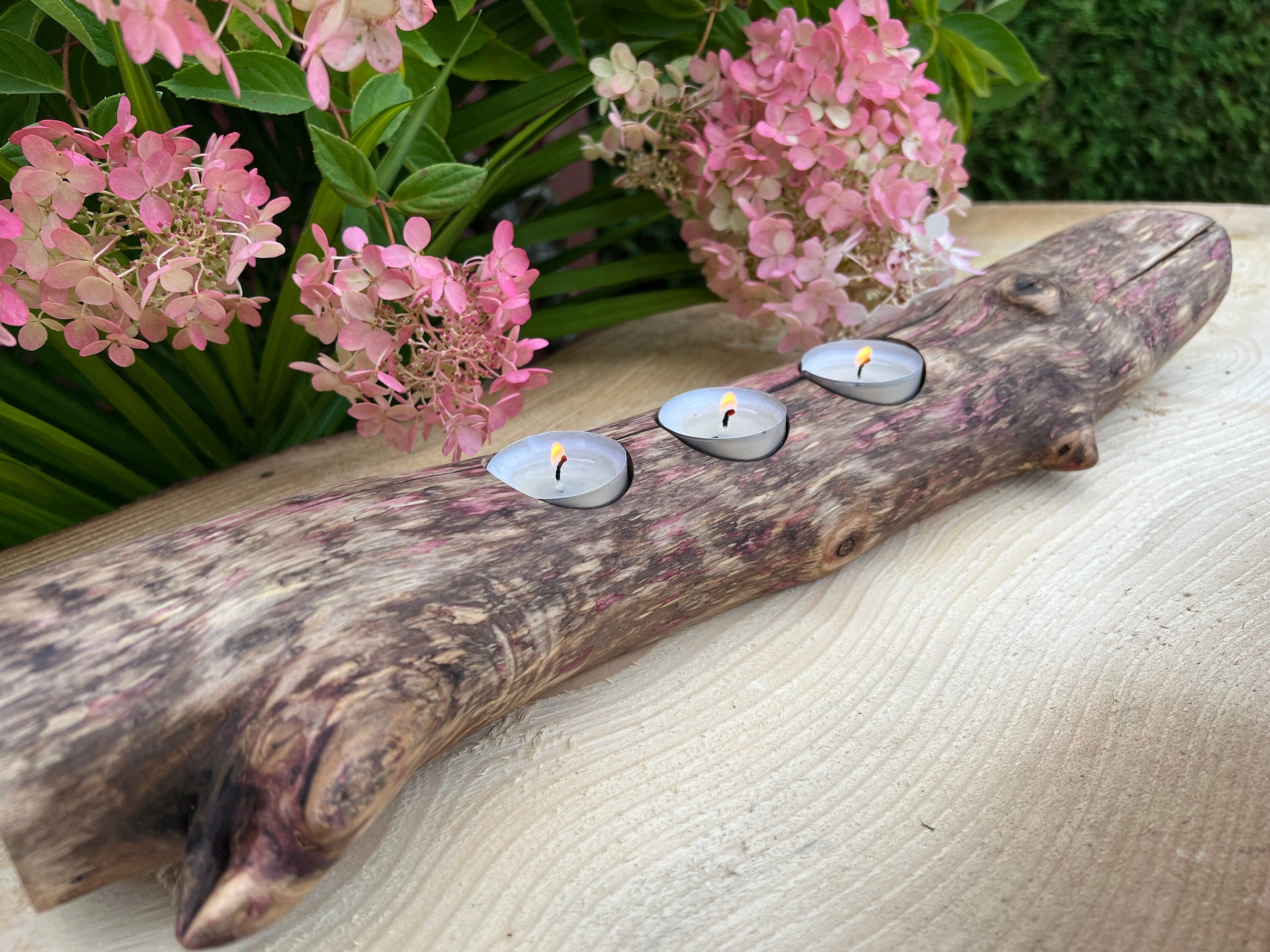 Driftwood chandelier/Candle holder/Lantern holder/Candle centerpiece/Driftwood lamp/Driftwood art/Wooden lantern/Art Deco lamp