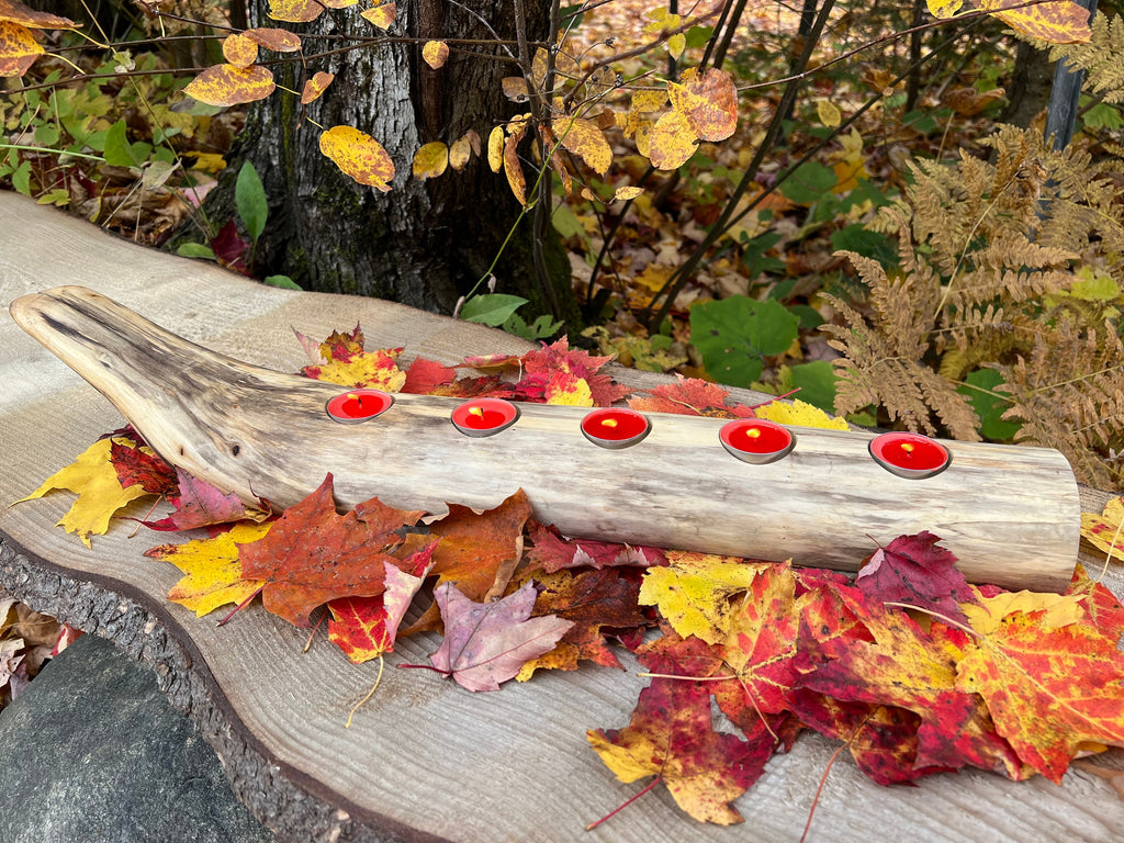 Driftwood chandelier/Candle holder/Lantern holder/Candle centerpiece/Driftwood lamp/Driftwood art/Wooden lantern/Art Deco lamp