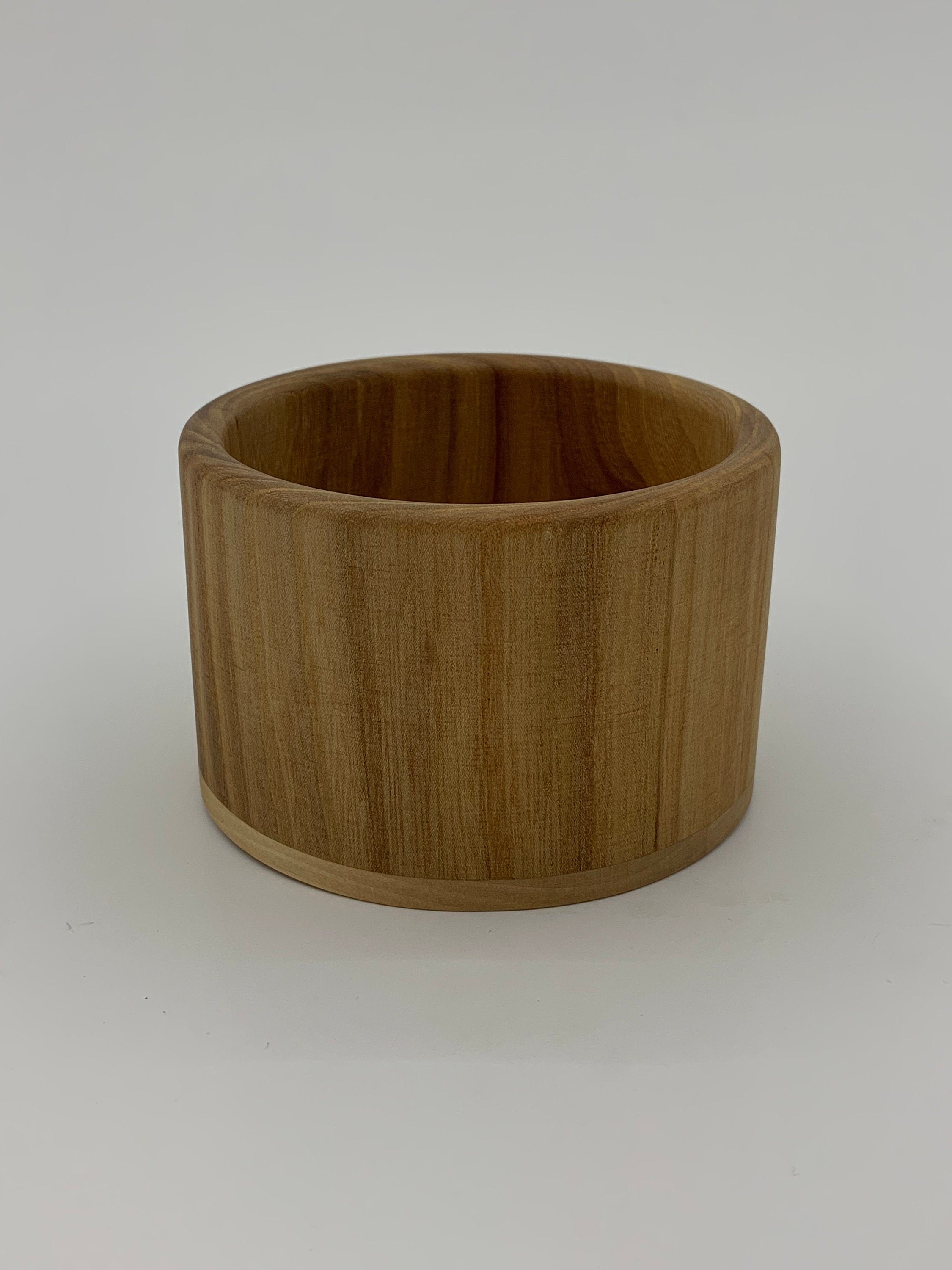 Bol en bois, bol pour friandises, bol à fruits, bol pour grignotines, bol décoratif en bois, cadeau d'hôtesse, contenant en bois, petit bol