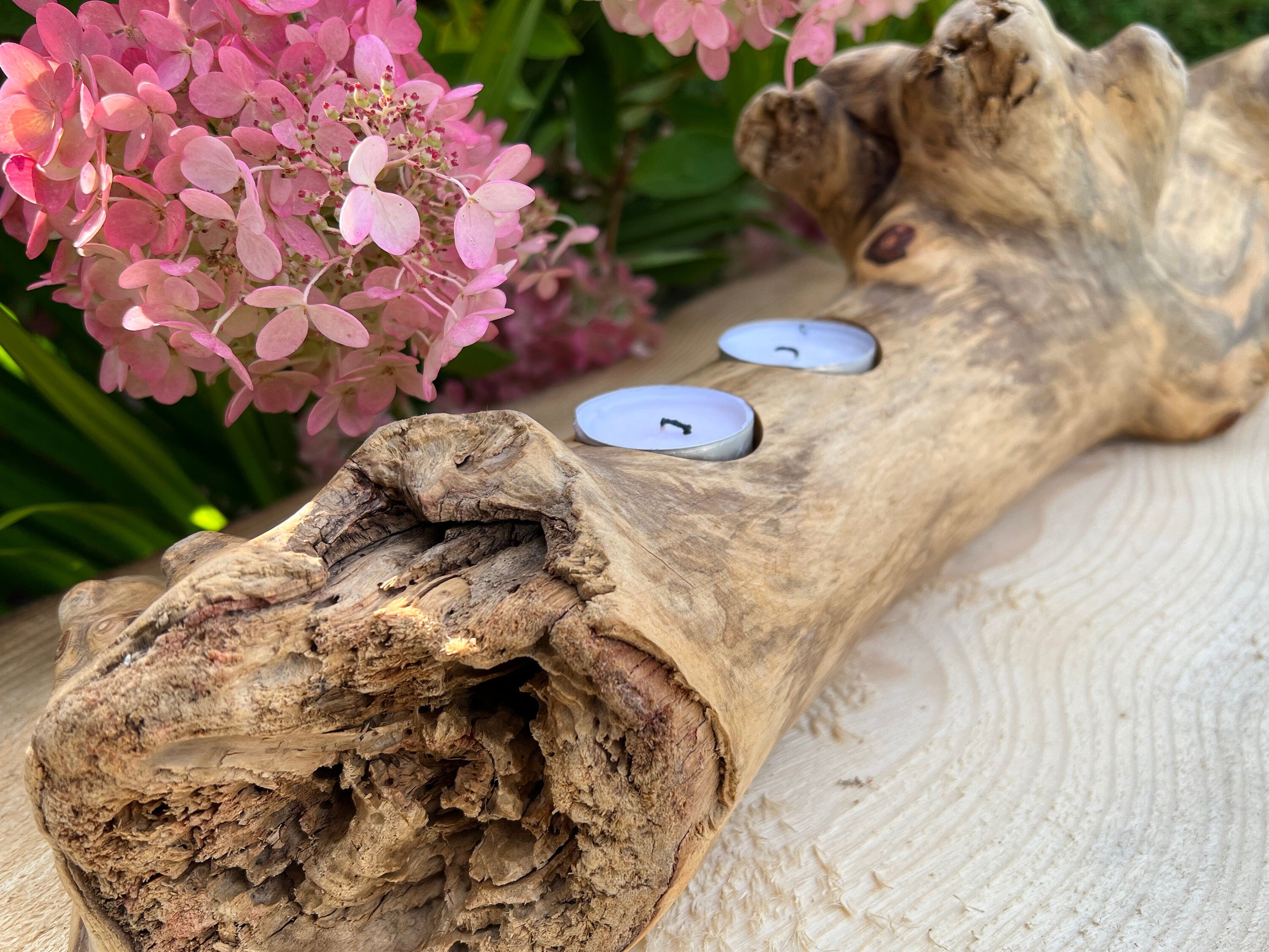 Driftwood chandelier/Candle holder/Lantern holder/Candle centerpiece/Driftwood lamp/Driftwood art/Wooden lantern/Art Deco lamp