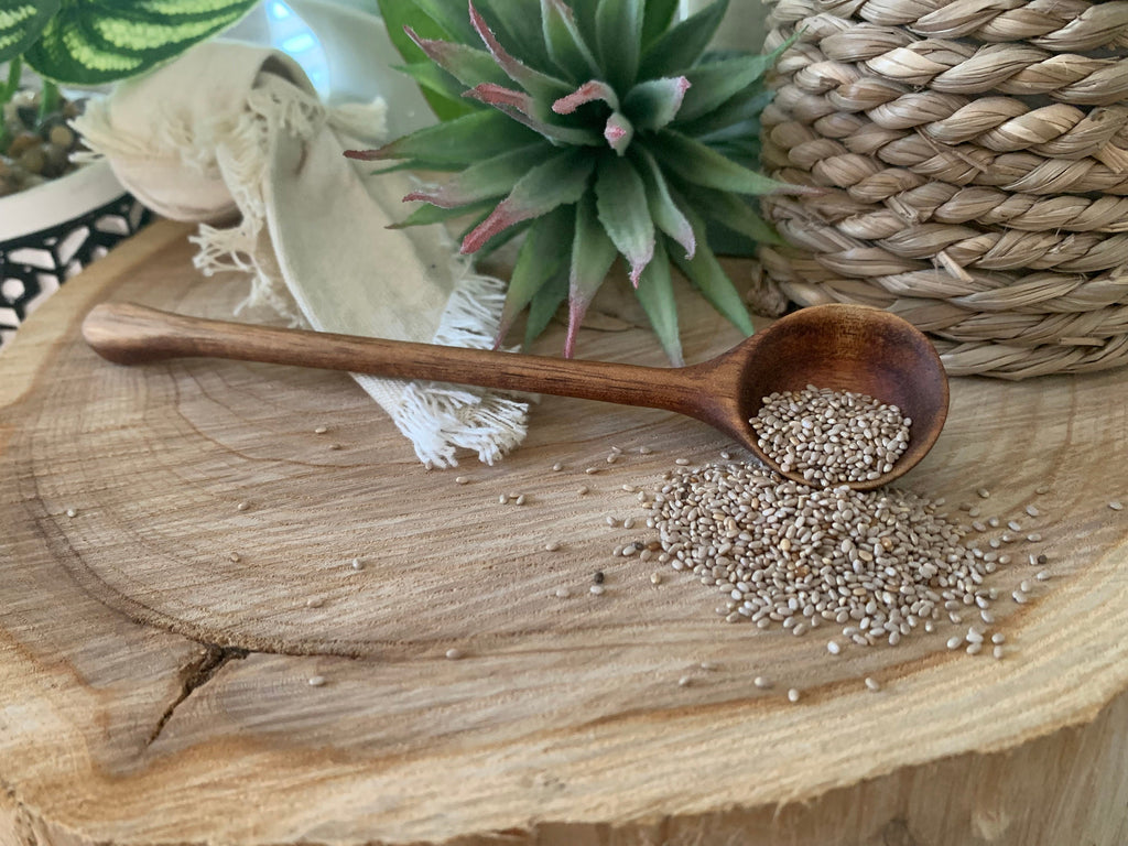 Cuillère en bois, cuillère fantaisie, petite cuillère en bois, cuillère en bois recyclé, cuillère pour vrac