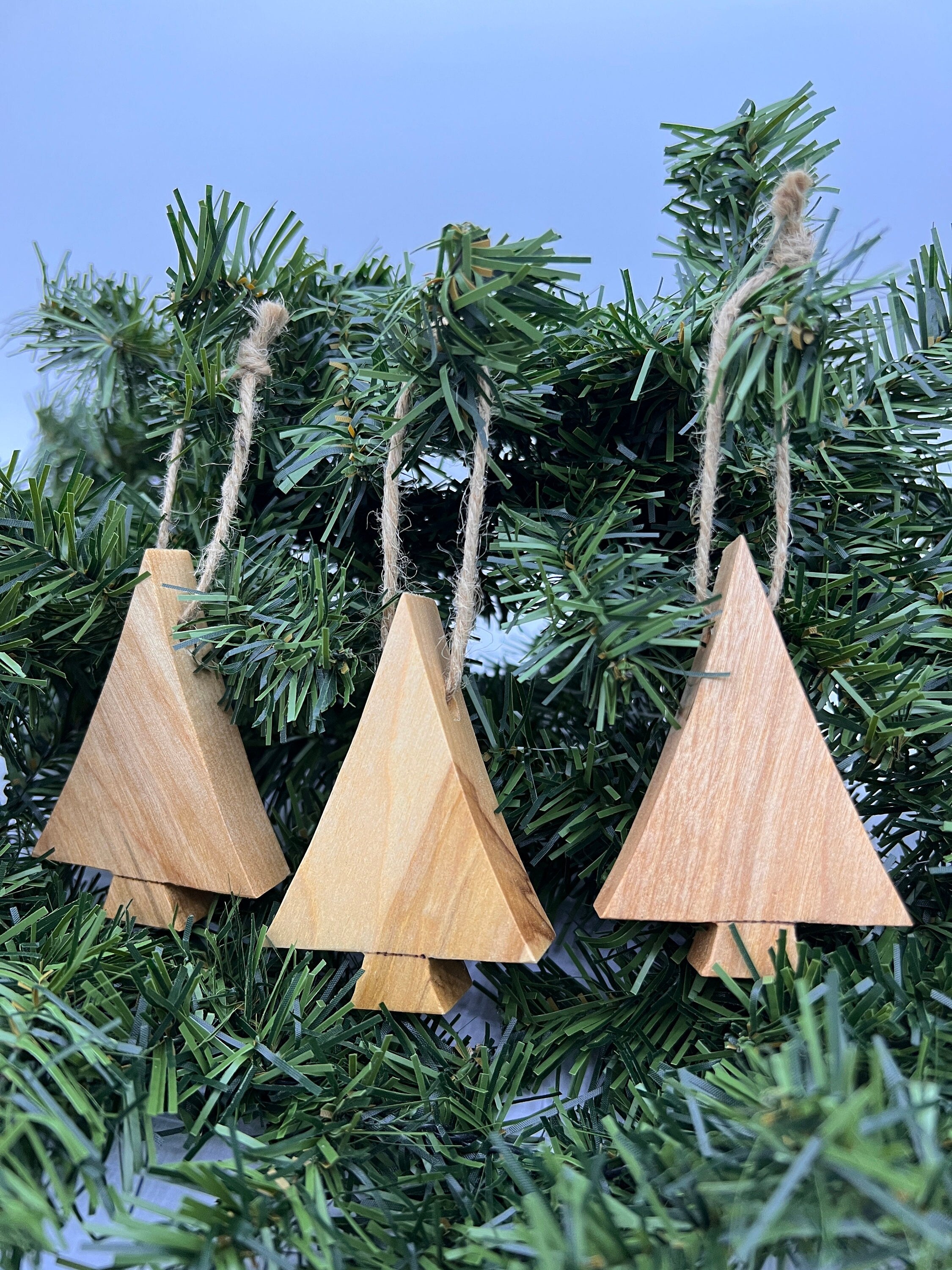 Wooden Christmas tree, rustic Christmas ornament, Christmas decoration, Christmas ornament, wooden tree, rustic tree, wooden ornament