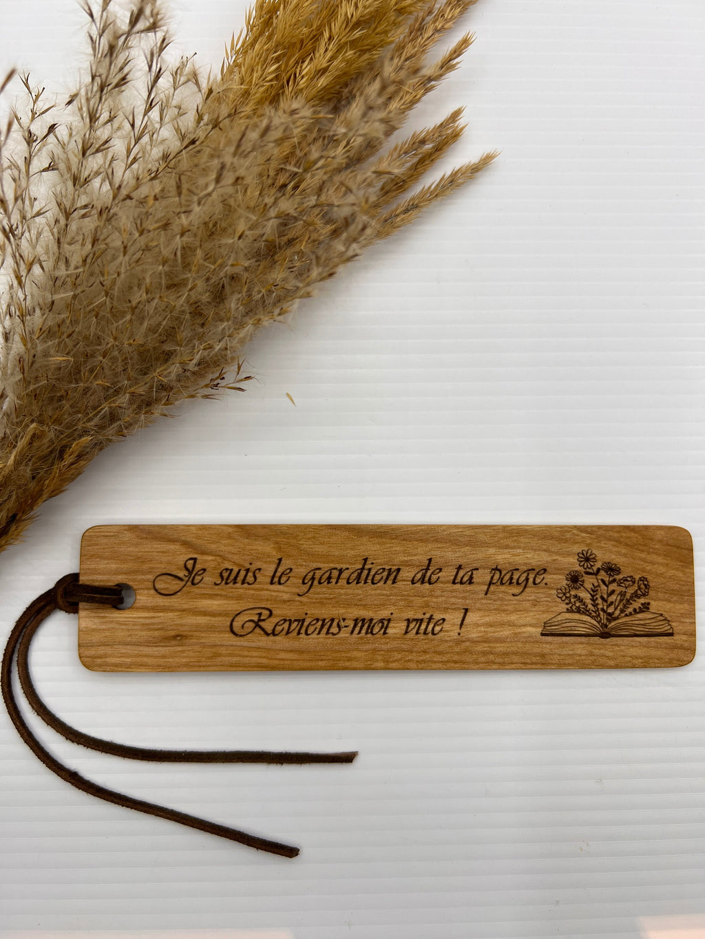 Marque-pages en bois