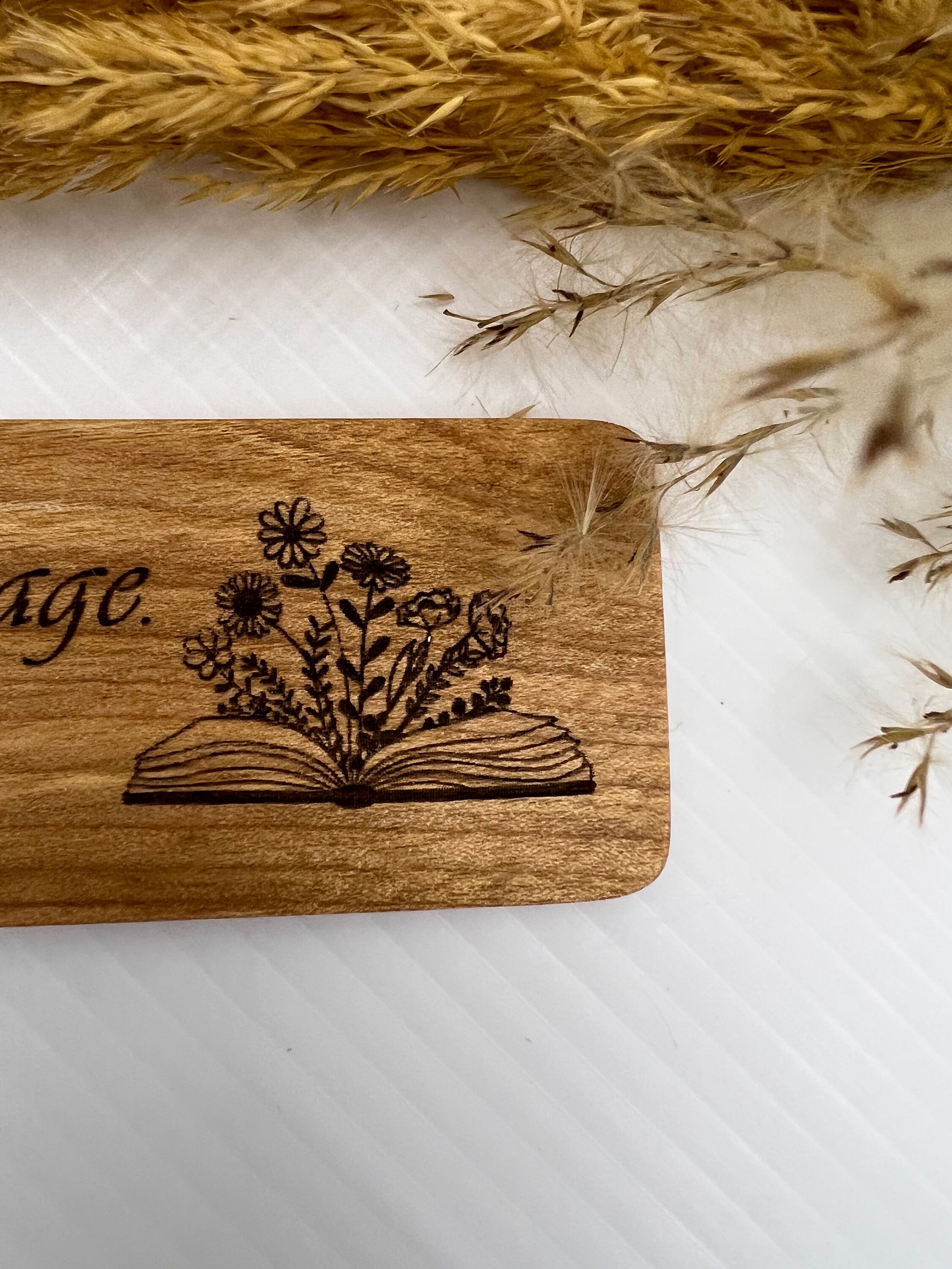 Marque-pages en bois