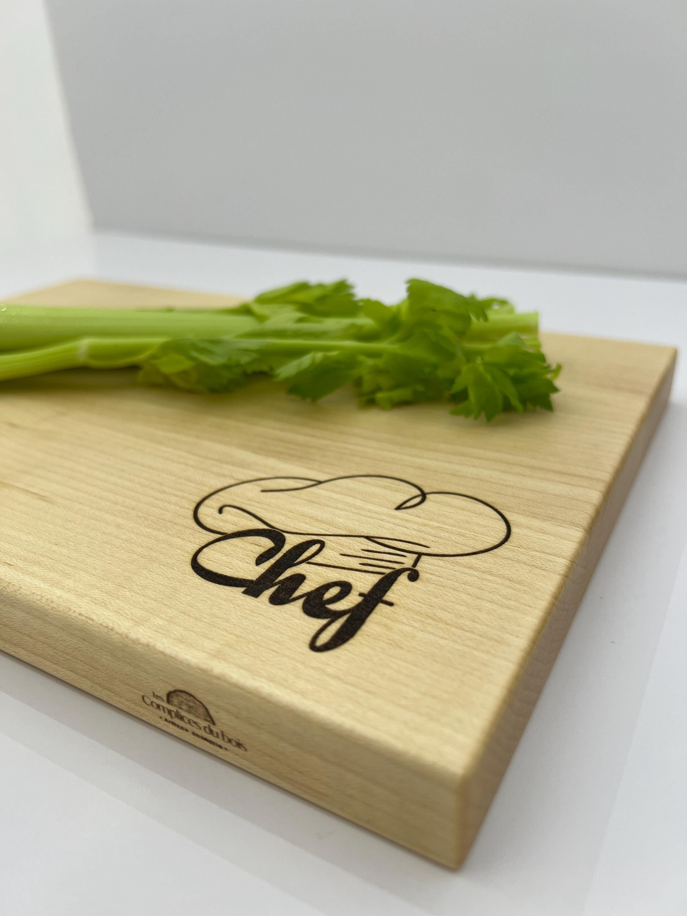 Planche à découper en érable Chef