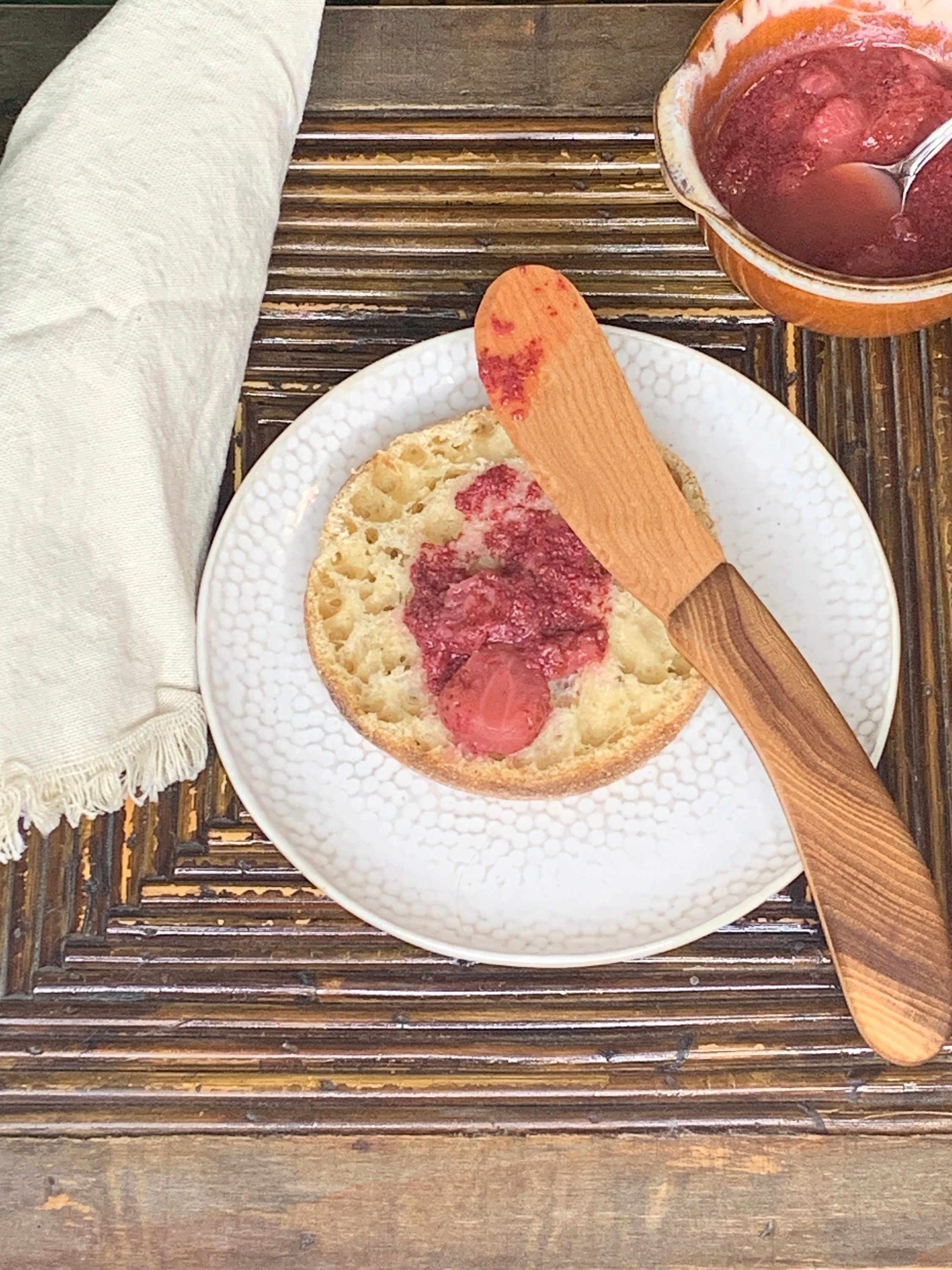 Couteau à tartiner en bois