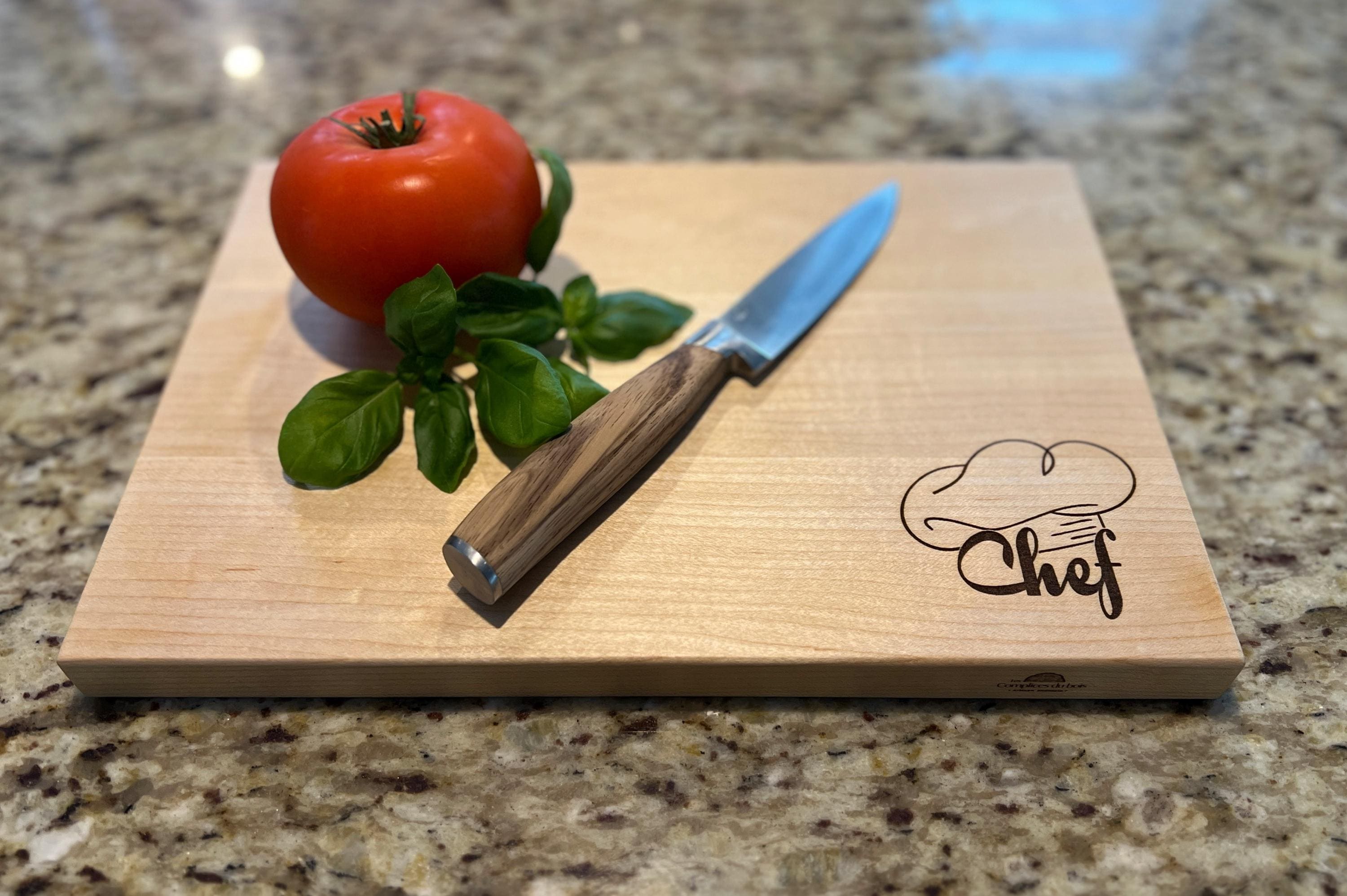Planche à découper en érable Chef