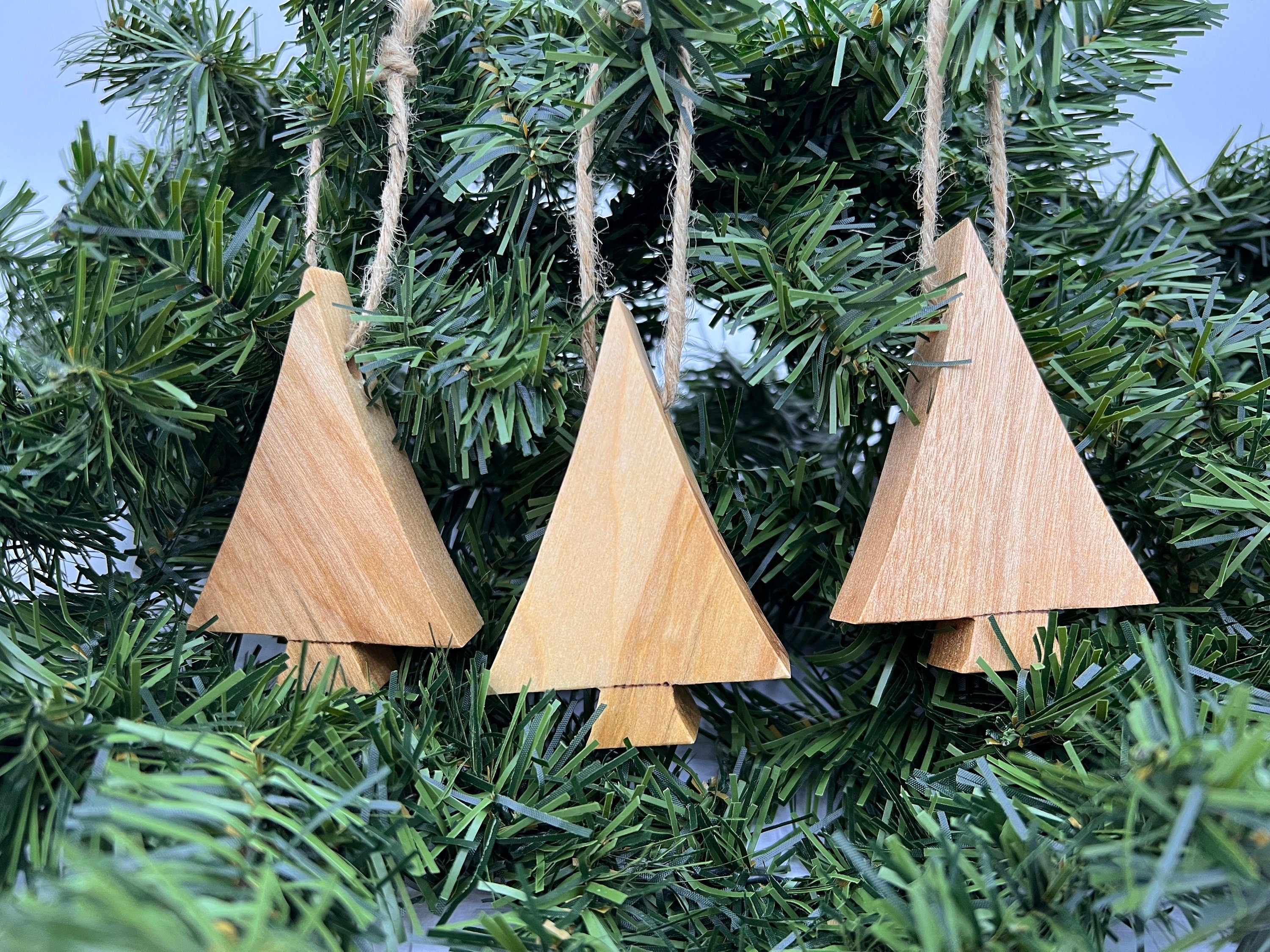 Wooden Christmas tree, rustic Christmas ornament, Christmas decoration, Christmas ornament, wooden tree, rustic tree, wooden ornament