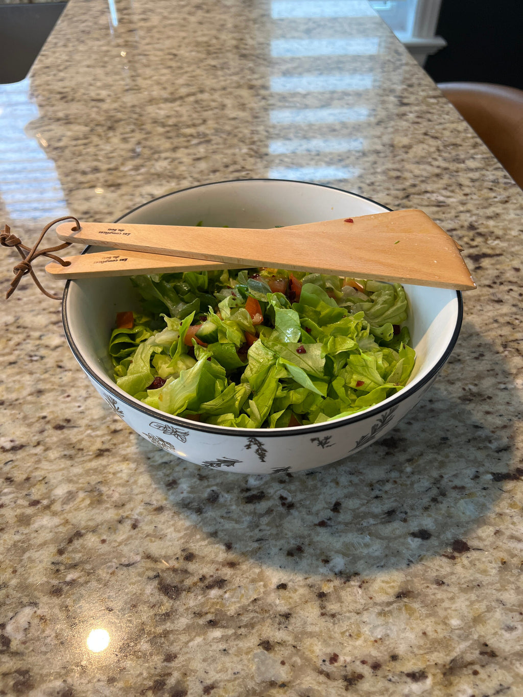 Salad spatula set, fancy spatula, beechwood spatula, spatula, wooden utensil, wooden spatulas.