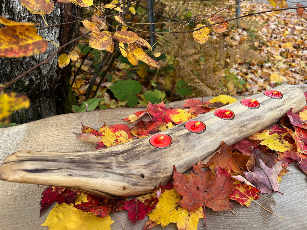 Driftwood chandelier/Candle holder/Lantern holder/Candle centerpiece/Driftwood lamp/Driftwood art/Wooden lantern/Art Deco lamp