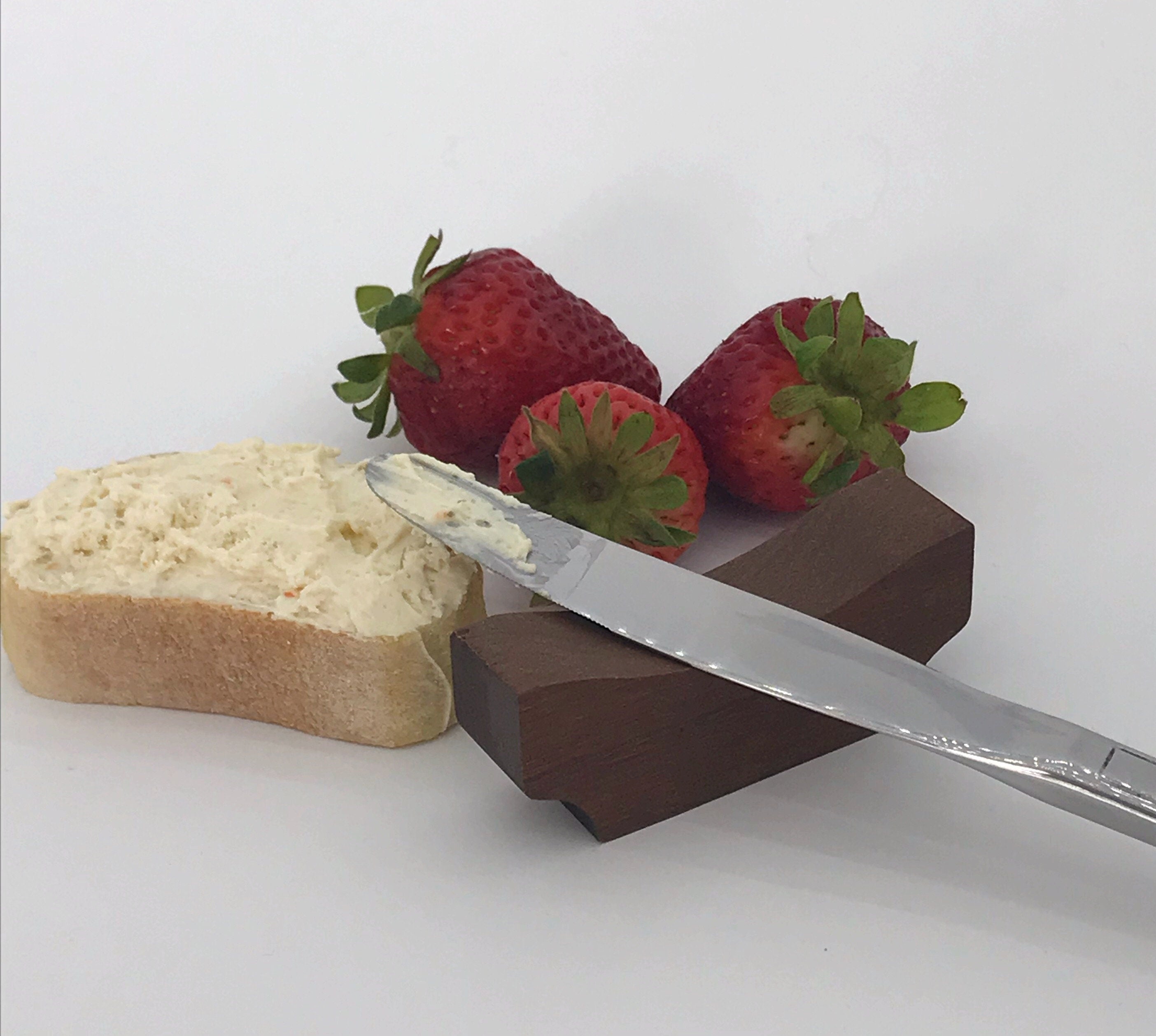 Knife holder / set of 6, gift, knife holder, kitchen decor, tableware, wooden knife rest, utensil, knife support