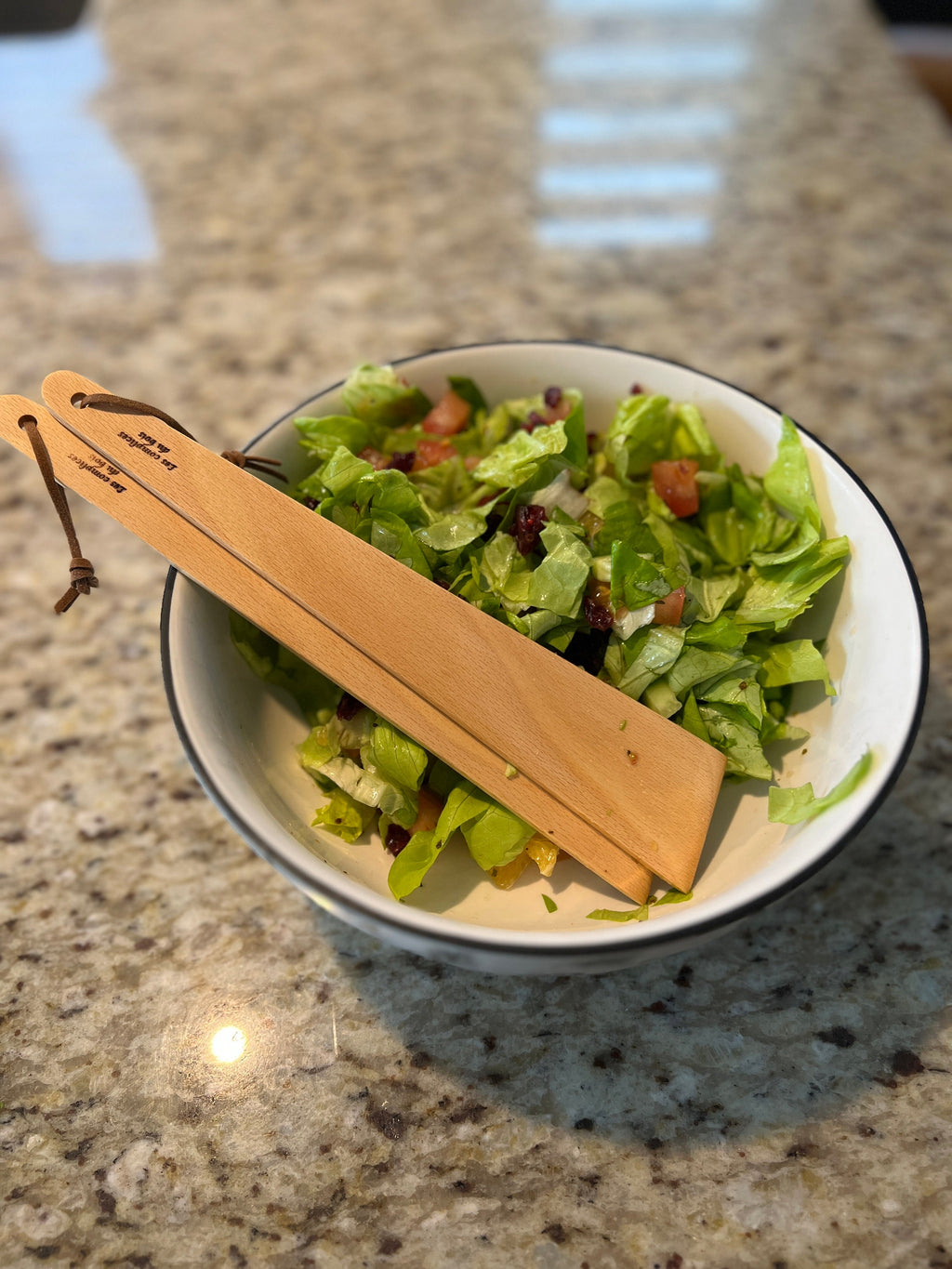 Salad spatula set, fancy spatula, beechwood spatula, spatula, wooden utensil, wooden spatulas.