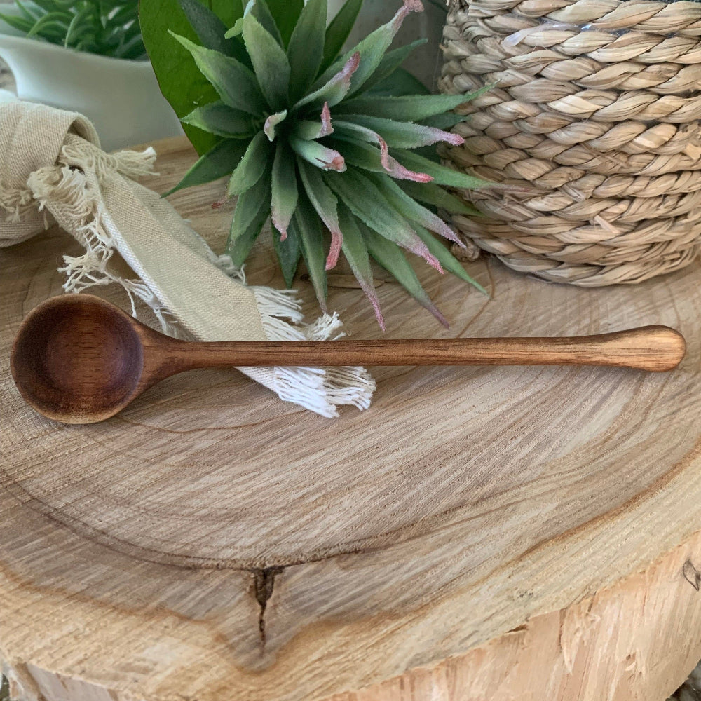 Cuillère en bois, cuillère fantaisie, petite cuillère en bois, cuillère en bois recyclé, cuillère pour vrac