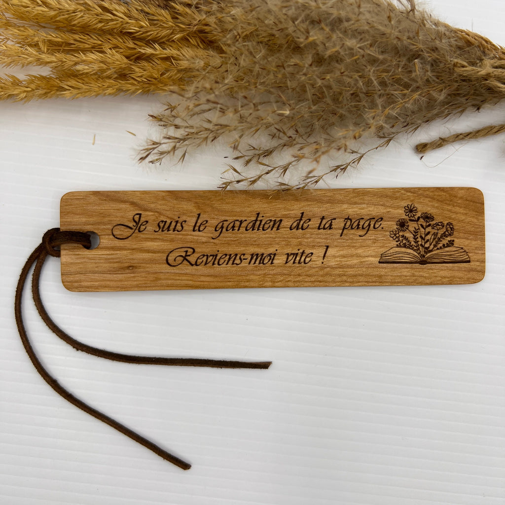 Marque-pages en bois