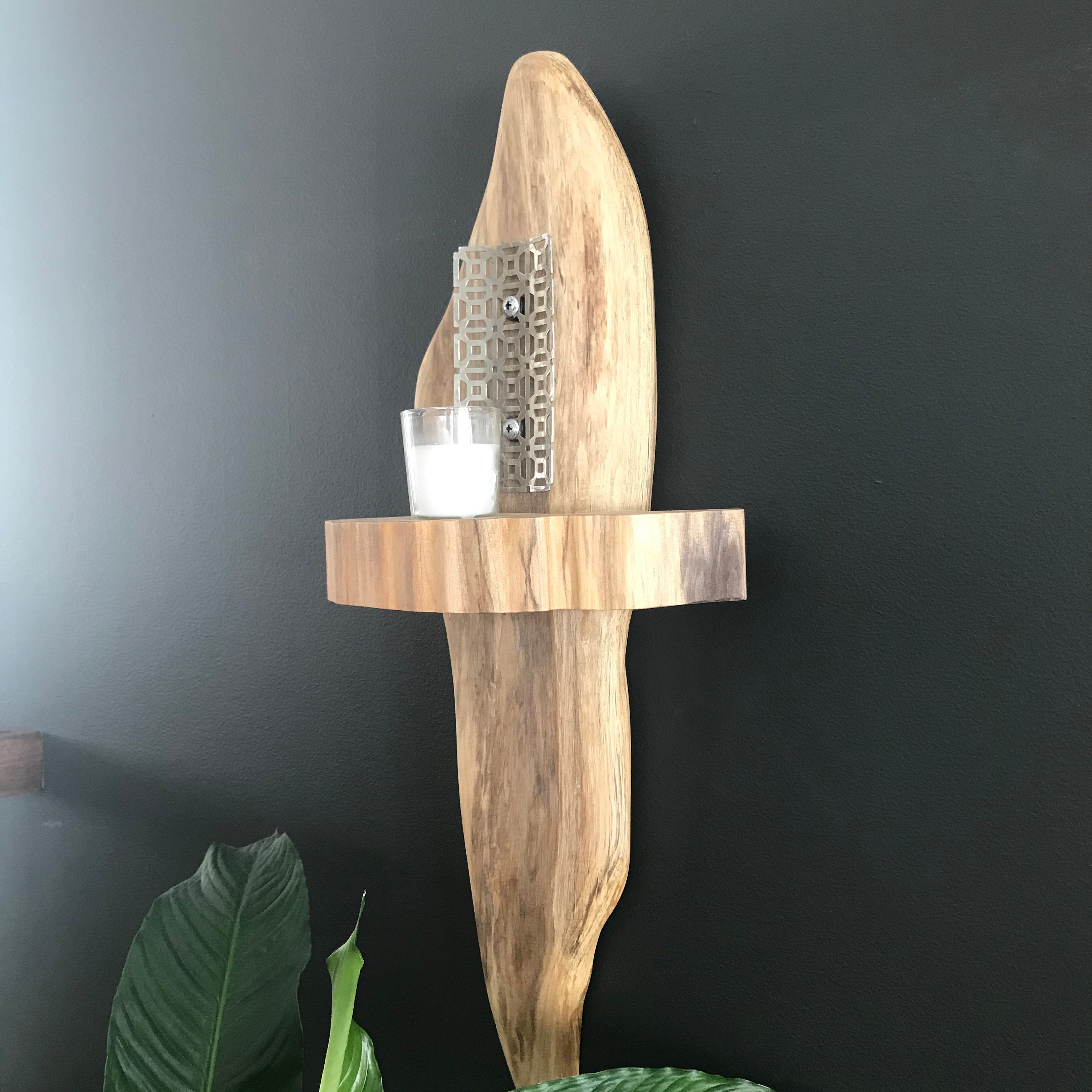 Wooden chandelier, decorative wooden element, driftwood wall art, home decor, unique wooden creation, lantern