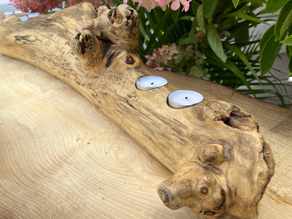 Driftwood chandelier/Candle holder/Lantern holder/Candle centerpiece/Driftwood lamp/Driftwood art/Wooden lantern/Art Deco lamp