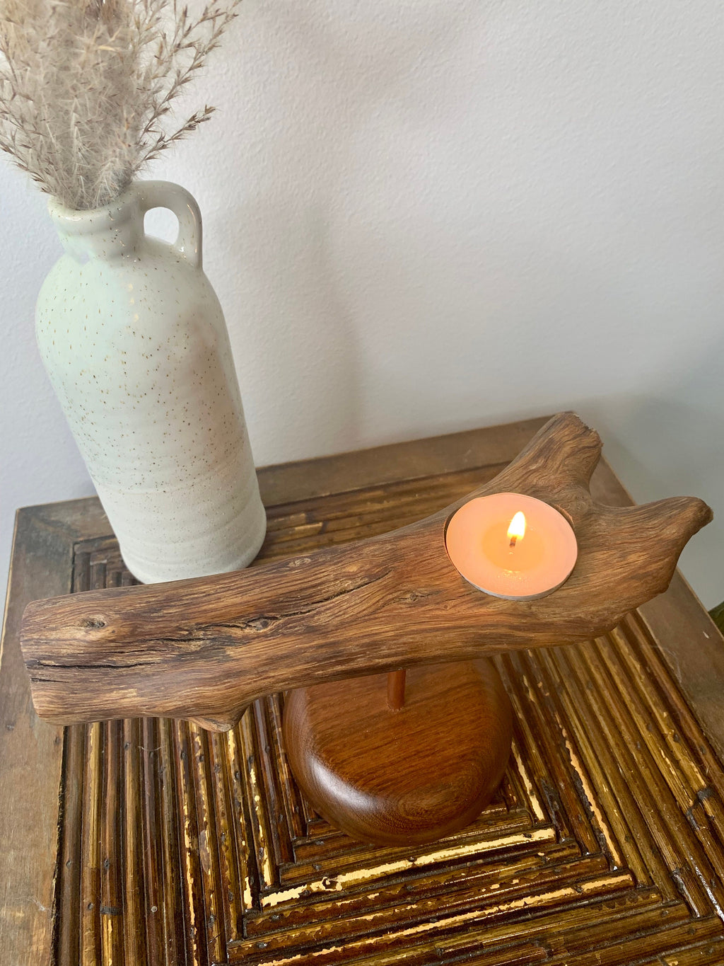 Driftwood chandelier/Wooden chandelier/Lantern holder/Candle/Drift wood/Wooden chandelier/Lantern/Art Deco/Wooden decor/Lantern