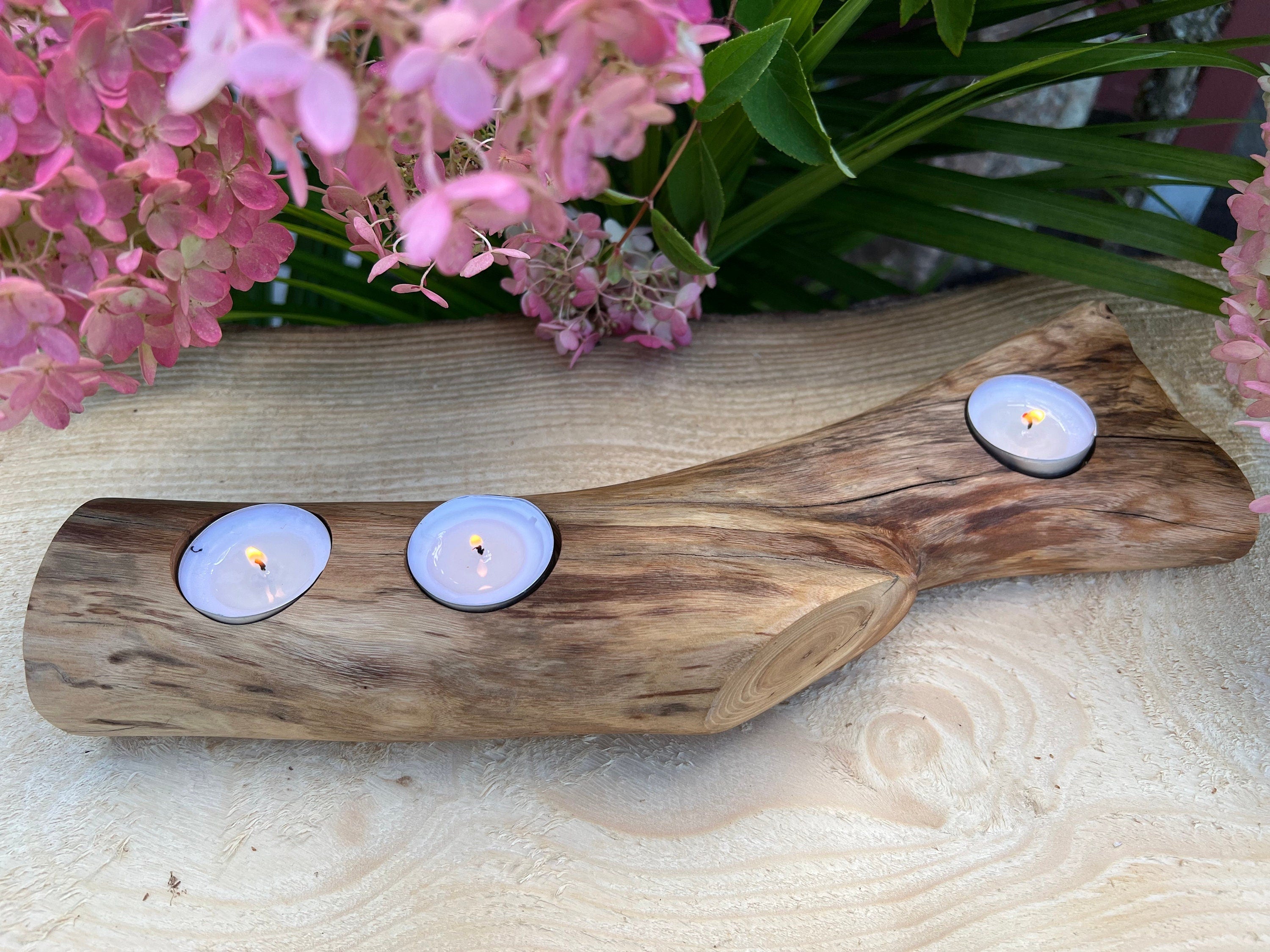 Driftwood chandelier/Candle holder/Lantern holder/Candle centerpiece/Driftwood lamp/Driftwood art/Wooden lantern/Art Deco lamp