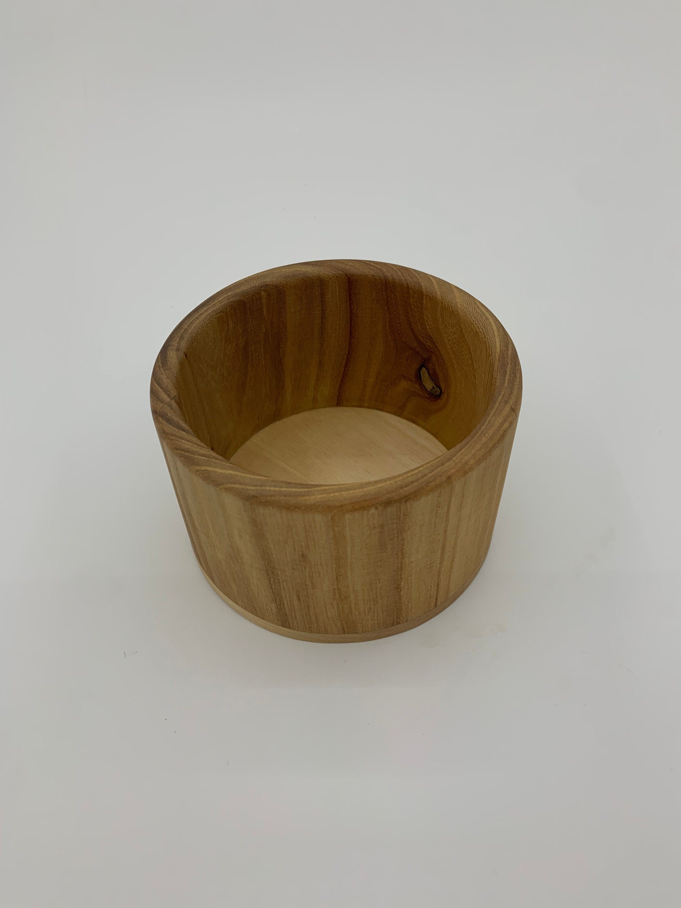 Bol en bois, bol pour friandises, bol à fruits, bol pour grignotines, bol décoratif en bois, cadeau d'hôtesse, contenant en bois, petit bol