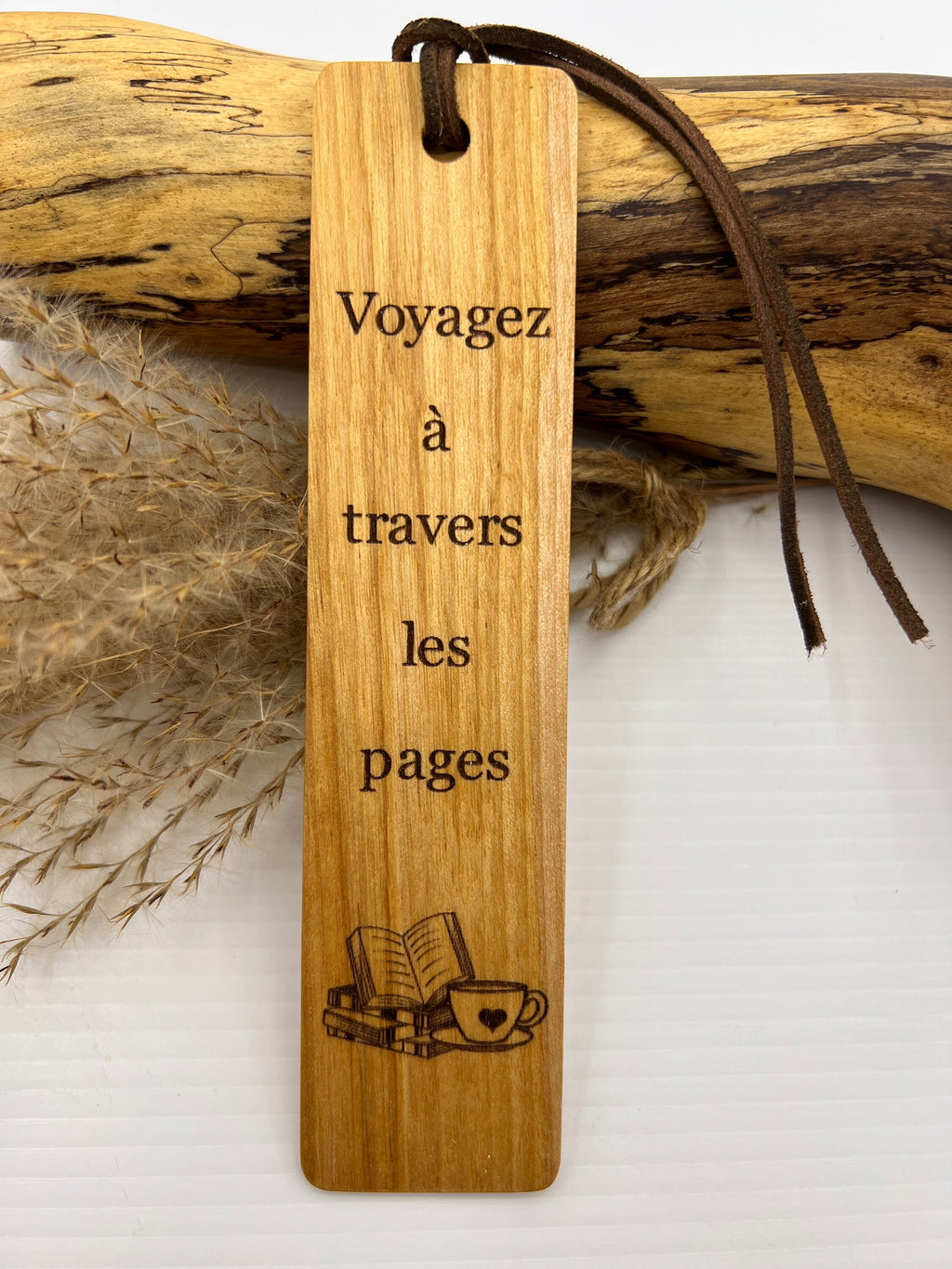 Marque-pages en bois
