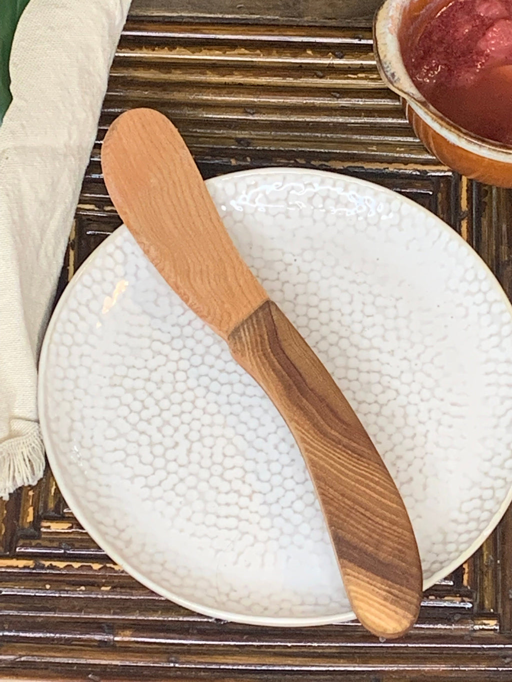 Couteau à tartiner en bois