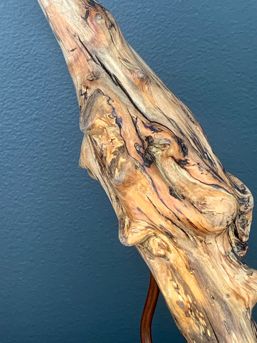 Driftwood artwork/Wood art/Driftwood/Abstract art/Art deco/Wood decor/Driftwood/Elm wood/Wood and copper decor