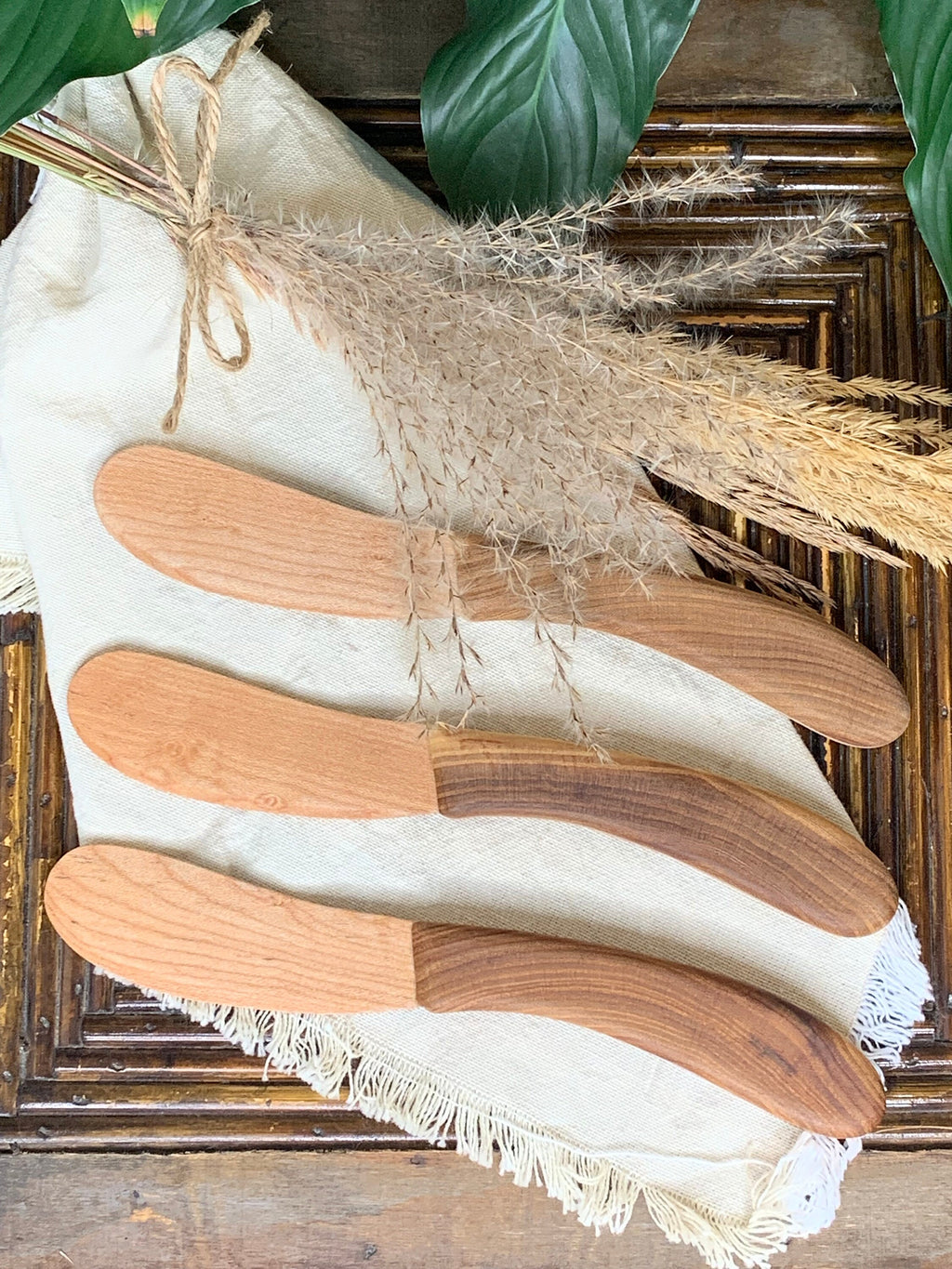 Couteau à tartiner en bois