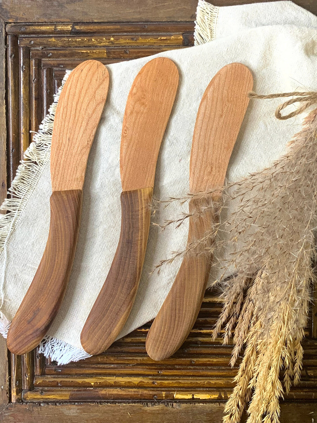 Couteau à tartiner en bois