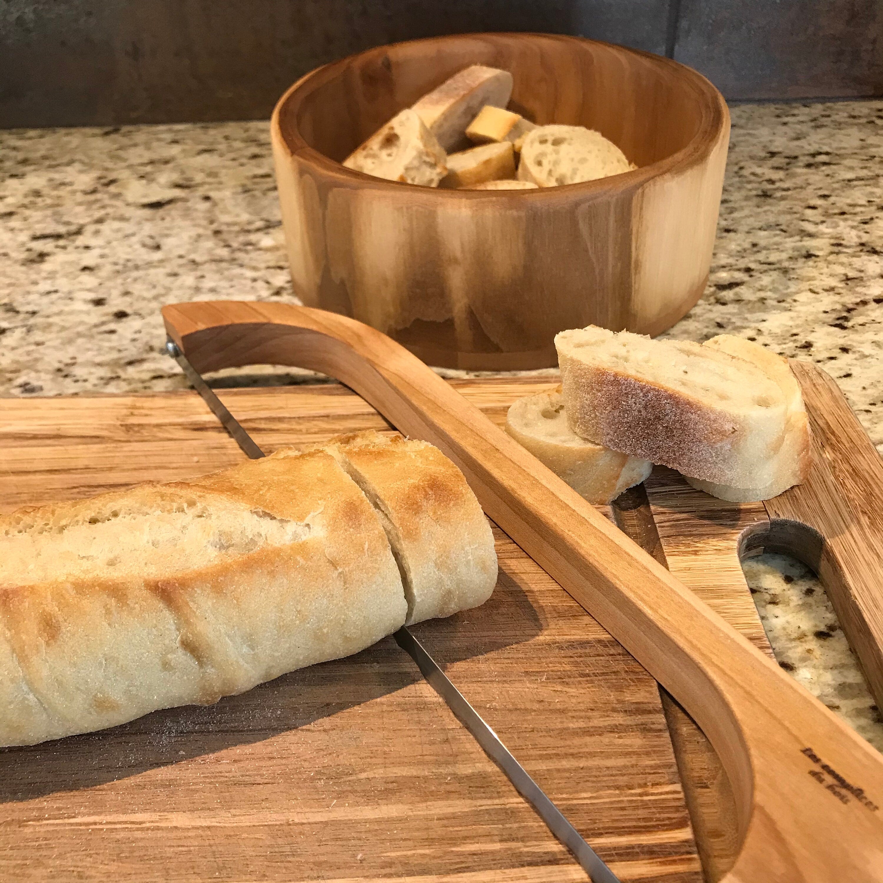 Bol à pain, Bol en bois, Bol à fruits, Bol pour grignotines, Bol décoratif en bois, cadeau d'hôtesse, contenant en bois, cadeau