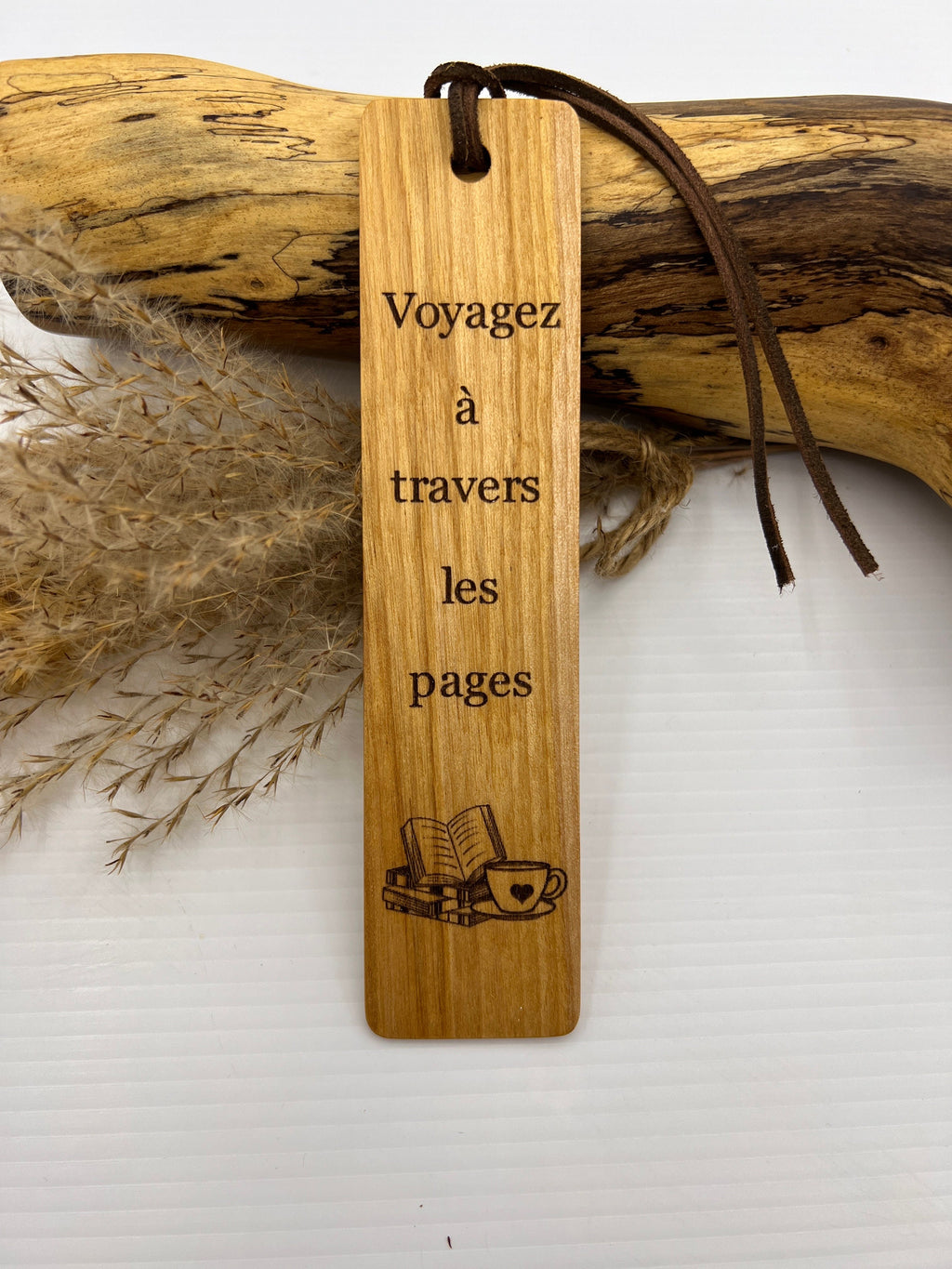 Marque-pages en bois