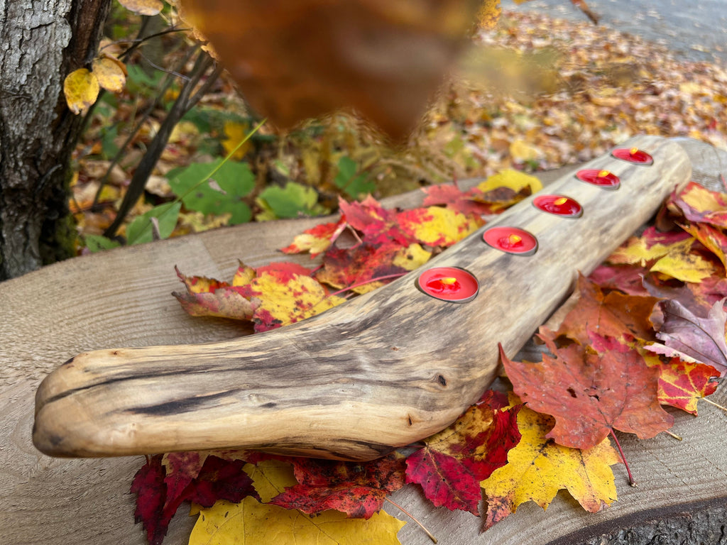 Driftwood chandelier/Candle holder/Lantern holder/Candle centerpiece/Driftwood lamp/Driftwood art/Wooden lantern/Art Deco lamp