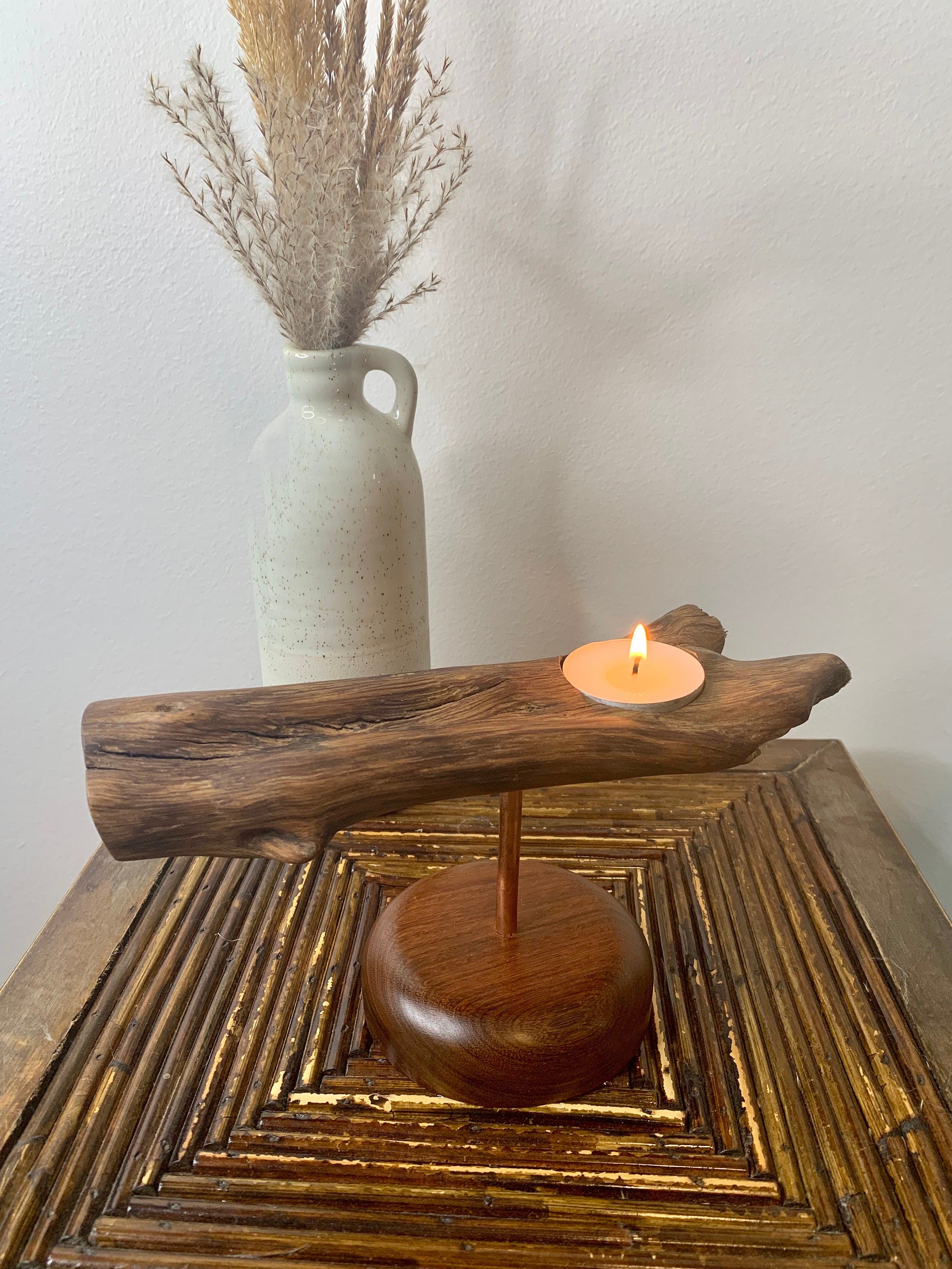 Driftwood chandelier/Wooden chandelier/Lantern holder/Candle/Drift wood/Wooden chandelier/Lantern/Art Deco/Wooden decor/Lantern