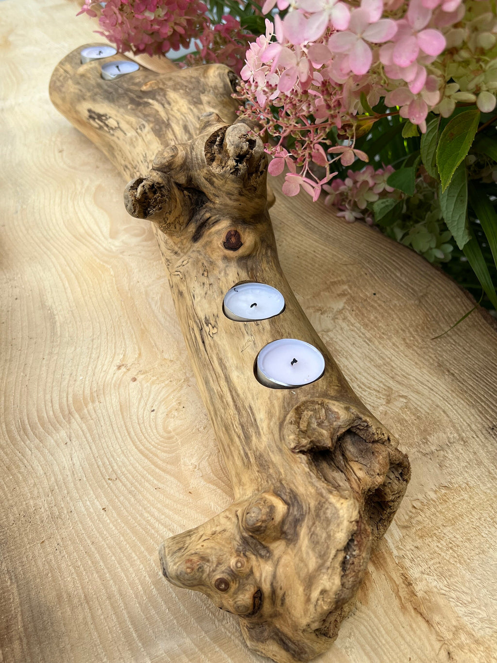 Driftwood chandelier/Candle holder/Lantern holder/Candle centerpiece/Driftwood lamp/Driftwood art/Wooden lantern/Art Deco lamp