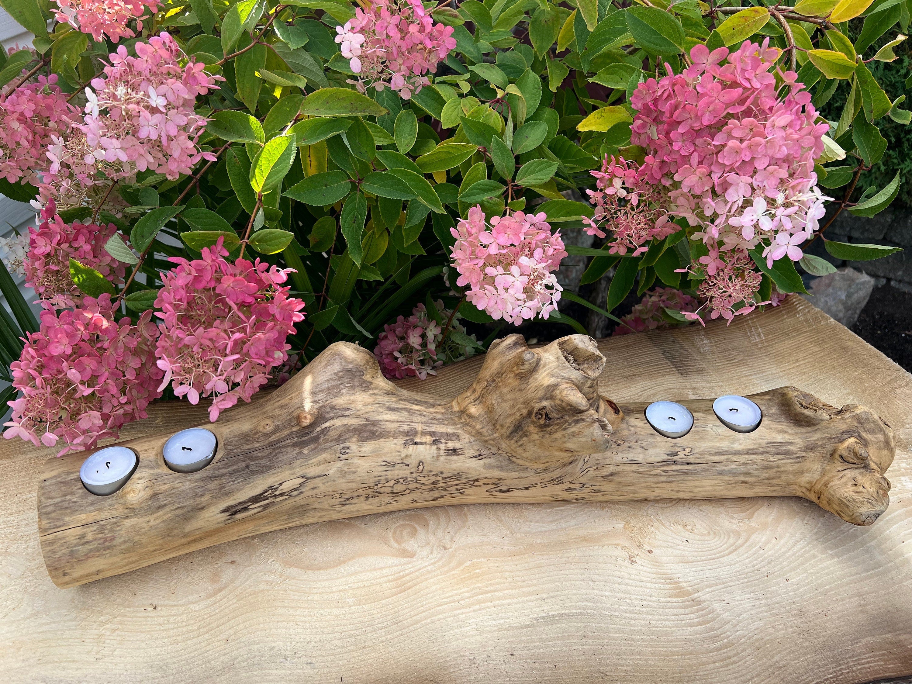 Driftwood chandelier/Candle holder/Lantern holder/Candle centerpiece/Driftwood lamp/Driftwood art/Wooden lantern/Art Deco lamp