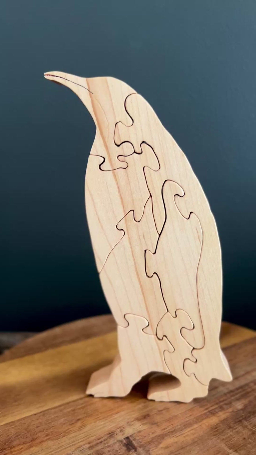 Casse-tête 3D, puzzle le pingouin